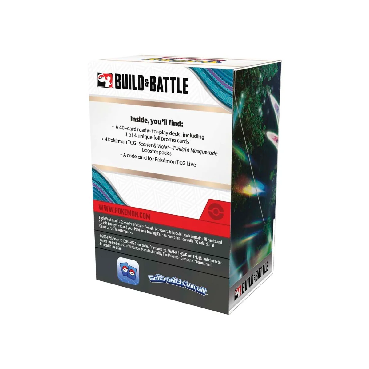 Pokemon TCG SV06 Scarlet & Violet Twilight Masquerade Build & Battle Box (189-85803) - Image 5