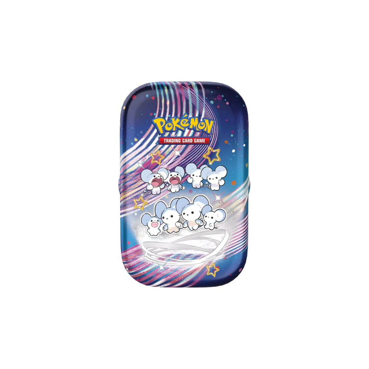 Pokemon TCG SV4.5 Scarlet & Violet Paldean Fates Mini Tin (Flamingo, Finizen, Tinkatink, Smoliv, Maushold) (210-85628) - Image 6