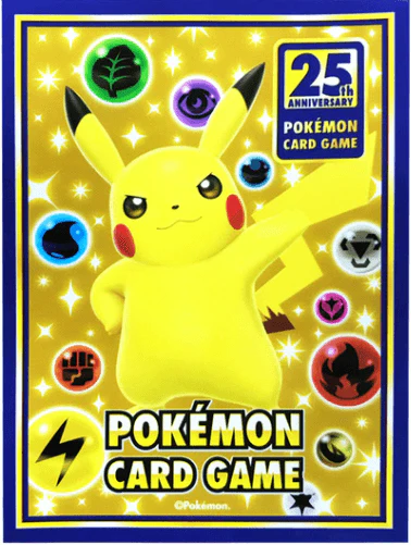 POKEMON TRADING CARD GAME 25TH ANNIVERSARY DECK SHIELD PIKACHU (9315614)