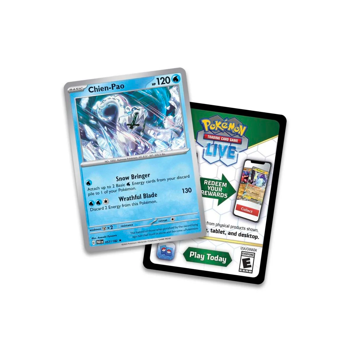 Pokemon Trading Card Game Knock Out Collection (Chien-Pao) ( 290-85825) - Image 5