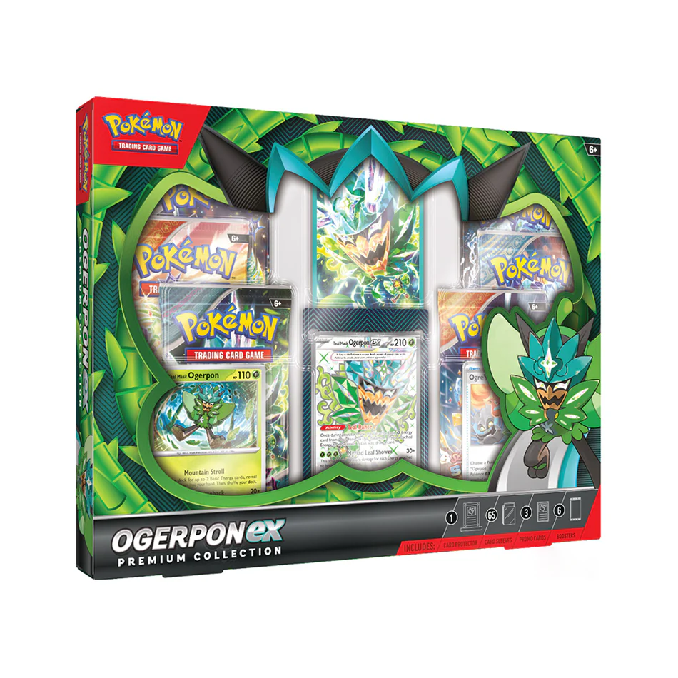 Pokemon Trading Card Game Ogerpon Ex Premium Collection (290-41319) - Image 2