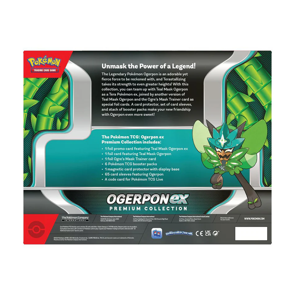 Pokemon Trading Card Game Ogerpon Ex Premium Collection (290-41319) - Image 3