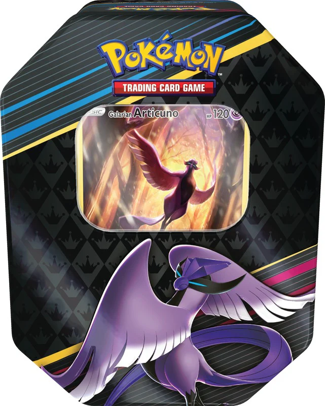 Pokemon Trading Card Game SS12.5 Sword & Shield Crown Zenith Special Art Tin (Galarian Articuno) (210-85195)
