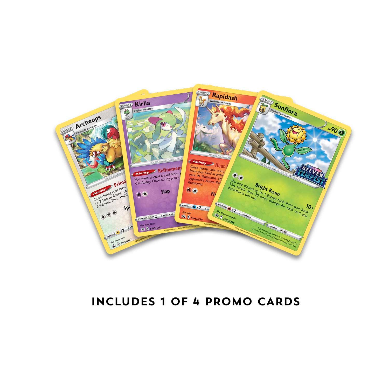 Pokemon Trading Card Game SS12 Sword & Shield Silver Tempest Build & Battle Box (183-85105) - Image 3