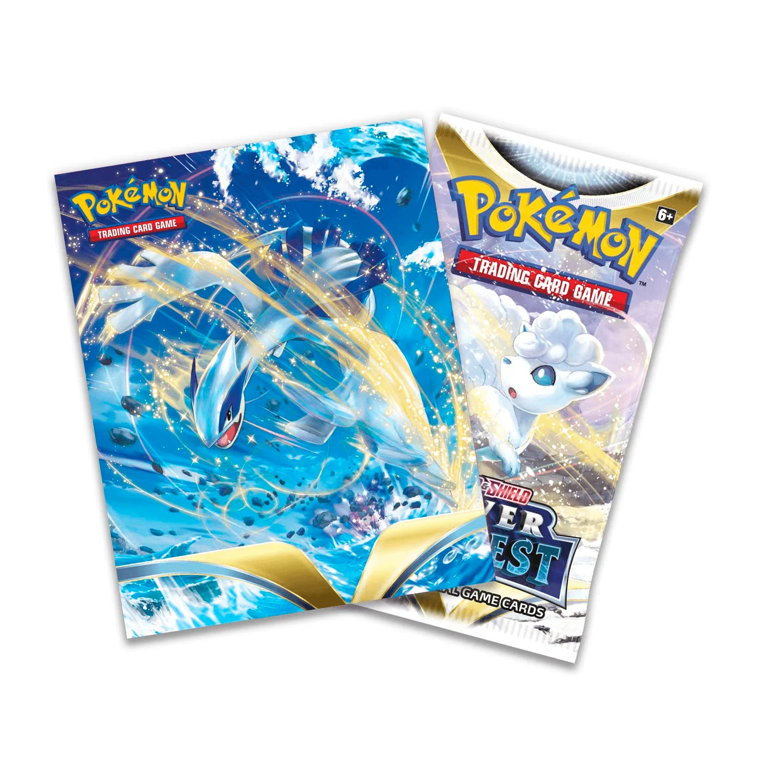 Pokemon Trading Card Game SS12 Sword & Shield Silver Tempest Mini Portfolio Hold 60 Cards With 1 Booster Pack (183-85104) - Image 4