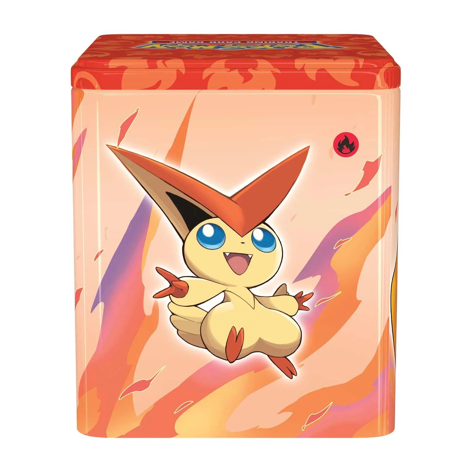 Pokemon Trading Card Game Stacking Tin (Fire) (210-85080) - Image 2