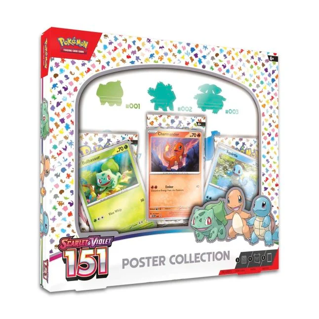 Pokemon Trading Card Game SV 3.5 Scarlet & Violet 151 Poster Collection (290-85316)