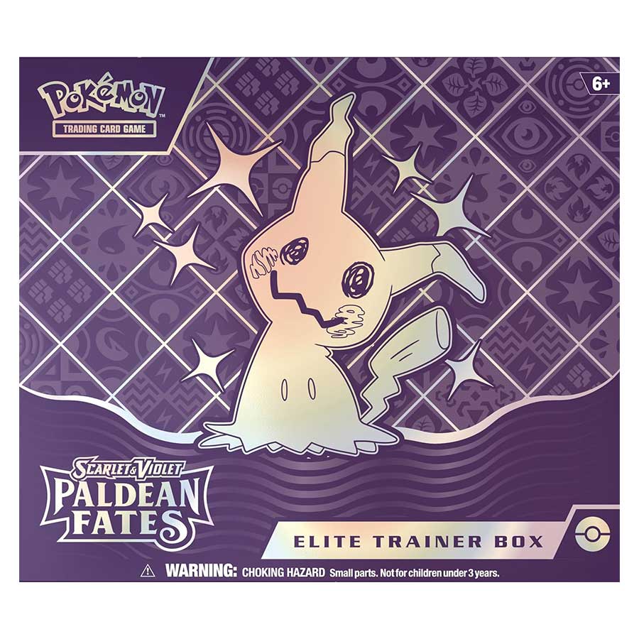 Pokemon Trading Card Game SV 4.5 Scarlet & Violet Paldean Fates Elite Trainer Box (290-85618) - Image 2