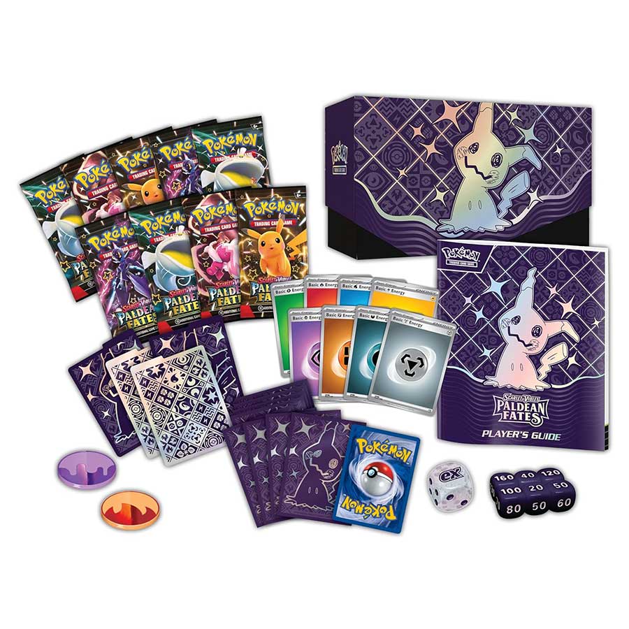 Pokemon Trading Card Game SV 4.5 Scarlet & Violet Paldean Fates Elite Trainer Box (290-85618) - Image 5