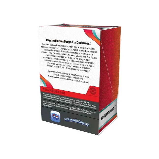 Pokemon Trading Card Game SV03 Scarlet & Violet Obsidian Flames 6 Booster Bundle (186-85387) - Image 2
