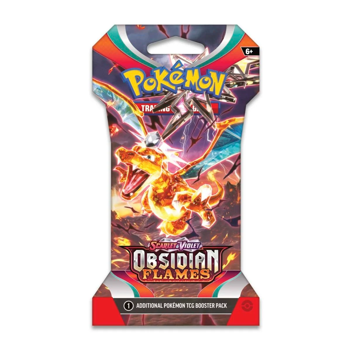 Pokemon Trading Card Game SV03 Scarlet & Violet Obsidian Flames Booster (Sleeved) (186-85375) - Image 2