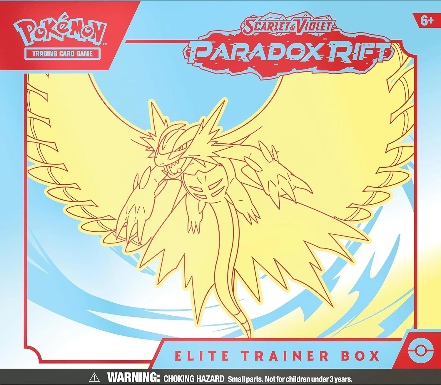 Pokemon Trading Card Game SV04 Scarlet & Violet Paradox Rift Elite Trainer Box (Roaring Moon) (187-85416) - Image 3