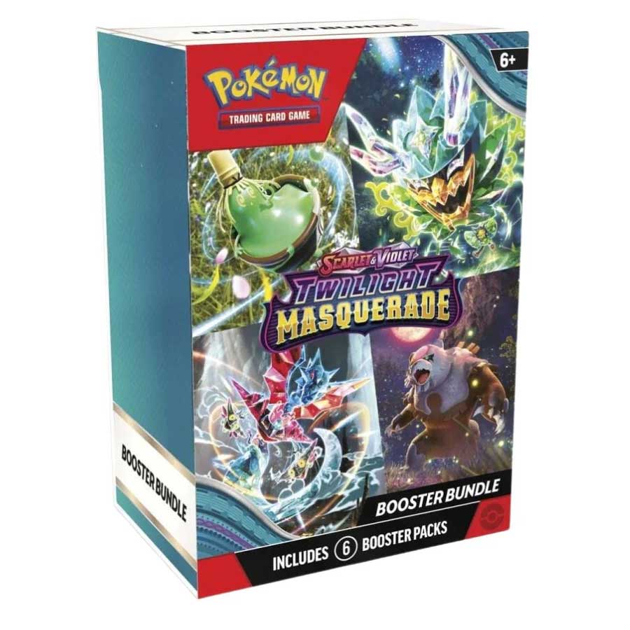 Pokemon TCG SV06 Scarlet & Violet Twilight Masquerade 6-Booster Bundle (189-85796)