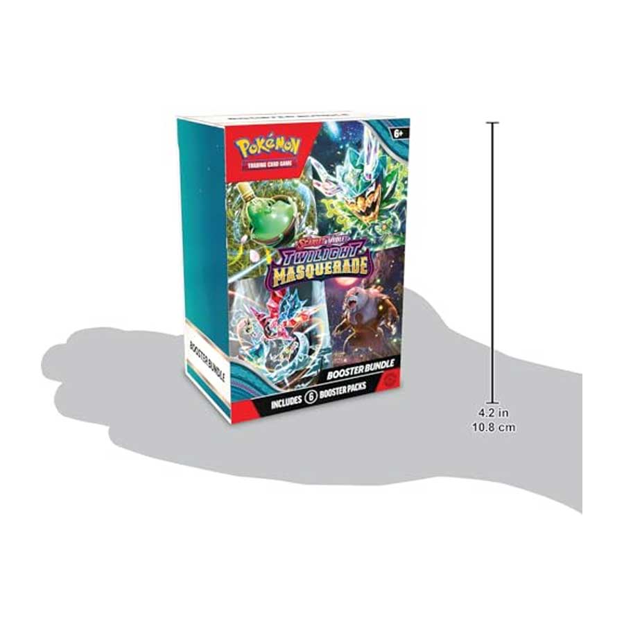 Pokemon TCG SV06 Scarlet & Violet Twilight Masquerade 6-Booster Bundle (189-85796) - Image 4