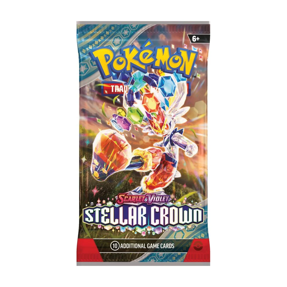 Pokemon Trading Card Game SV07 Scarlet & Violet Stellar Crown Booster Pack (190-41279) - Image 2