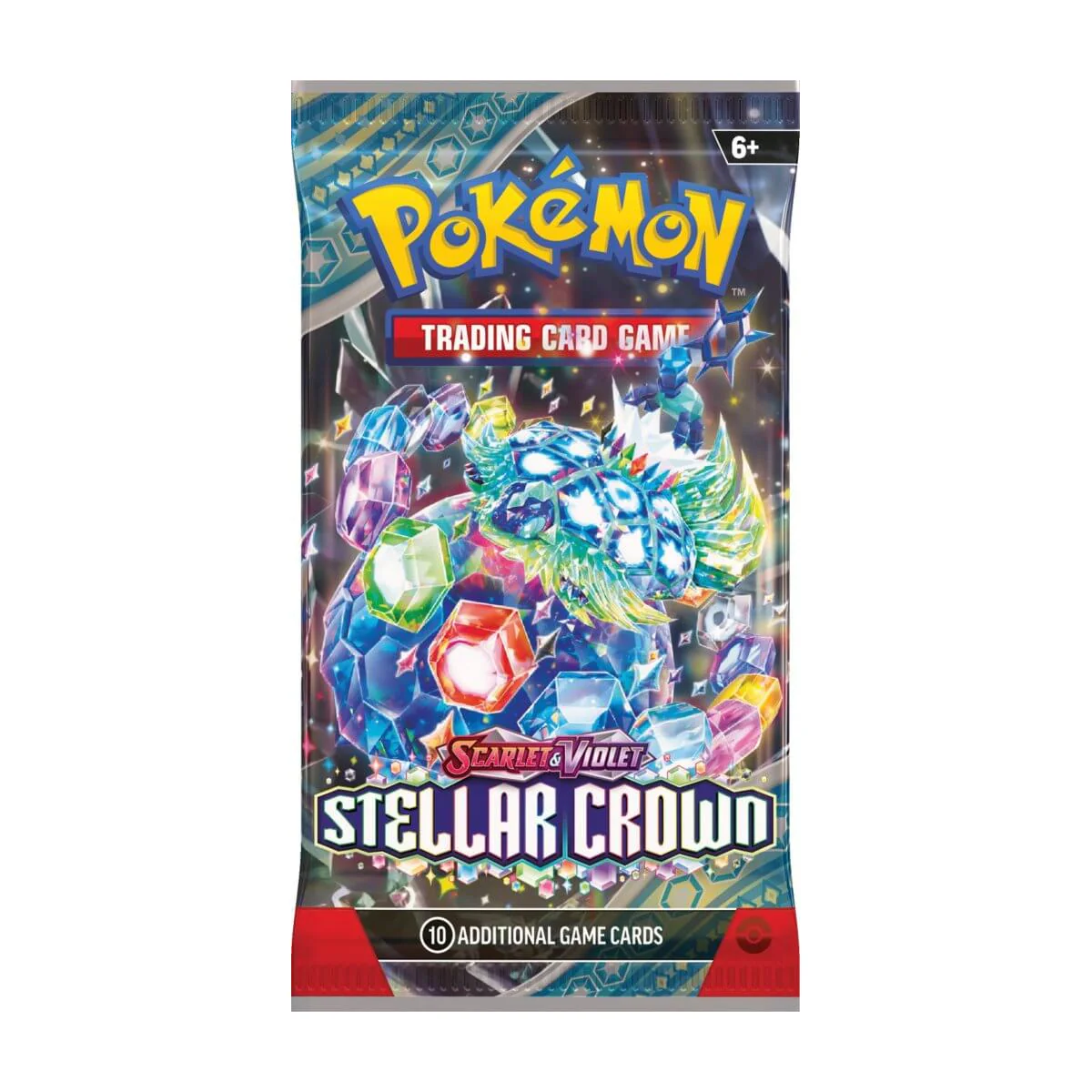 Pokemon Trading Card Game SV07 Scarlet & Violet Stellar Crown Booster Pack (190-41279) - Image 4
