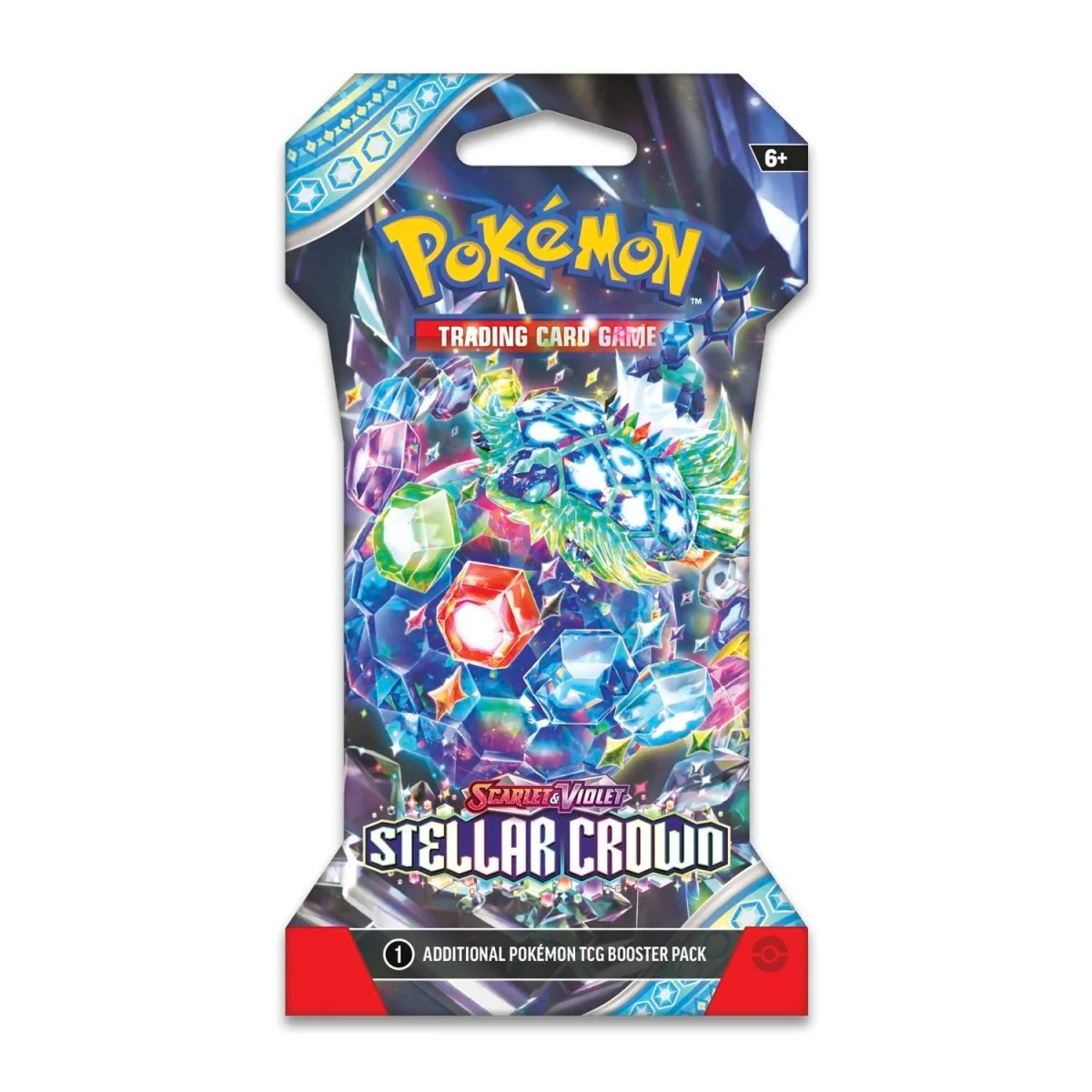 Pokemon Trading Card Game SV07 Scarlet & Violet Stellar Crown Booster (Sleeved) (190-85901) - Image 3