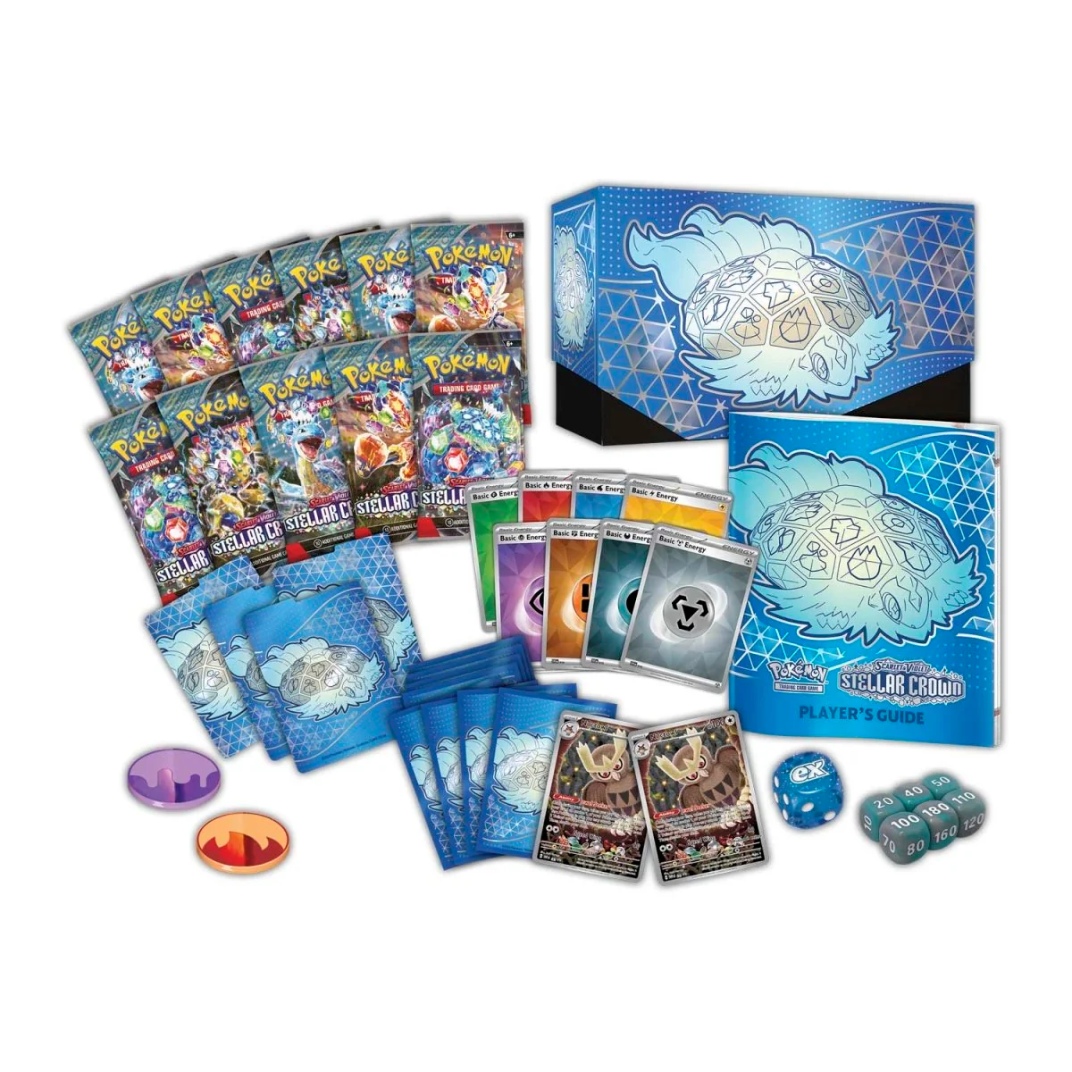Pokemon Trading Card Game SV07 Scarlet & Violet Stellar Crown Elite Training Box (190-85922) - Image 2