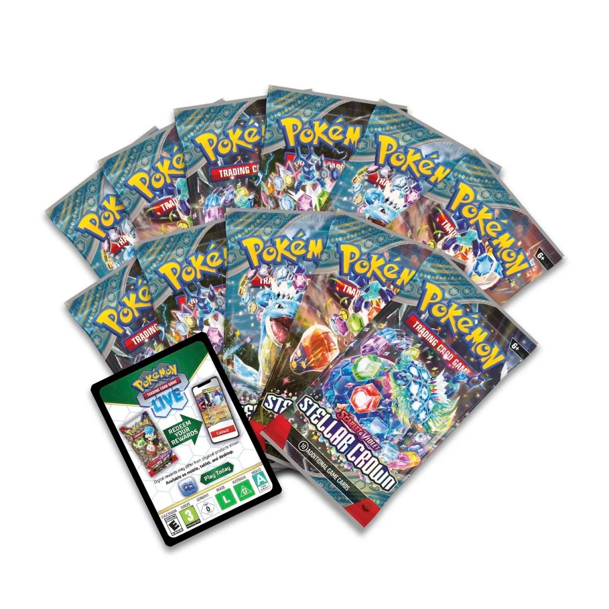 Pokemon Trading Card Game SV07 Scarlet & Violet Stellar Crown Elite Training Box (190-85922) - Image 6
