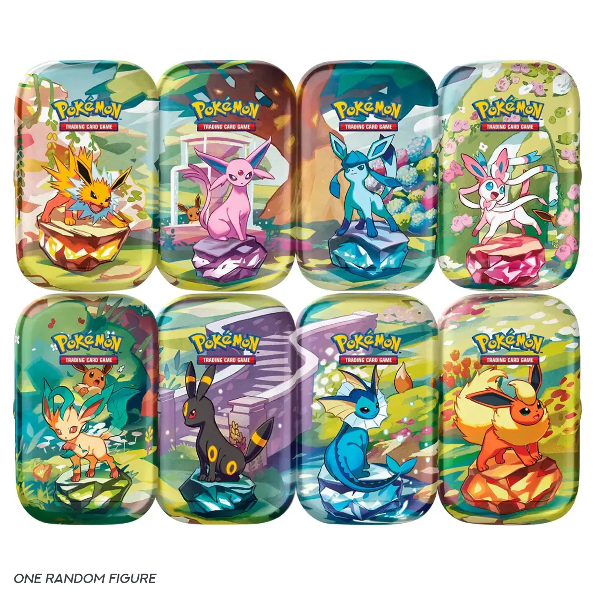 Pokemon Trading Card Game SV8.5 Scarlet & Violet Prismatic Evolutions* (One Random Mini Tin) (10-10117-101)