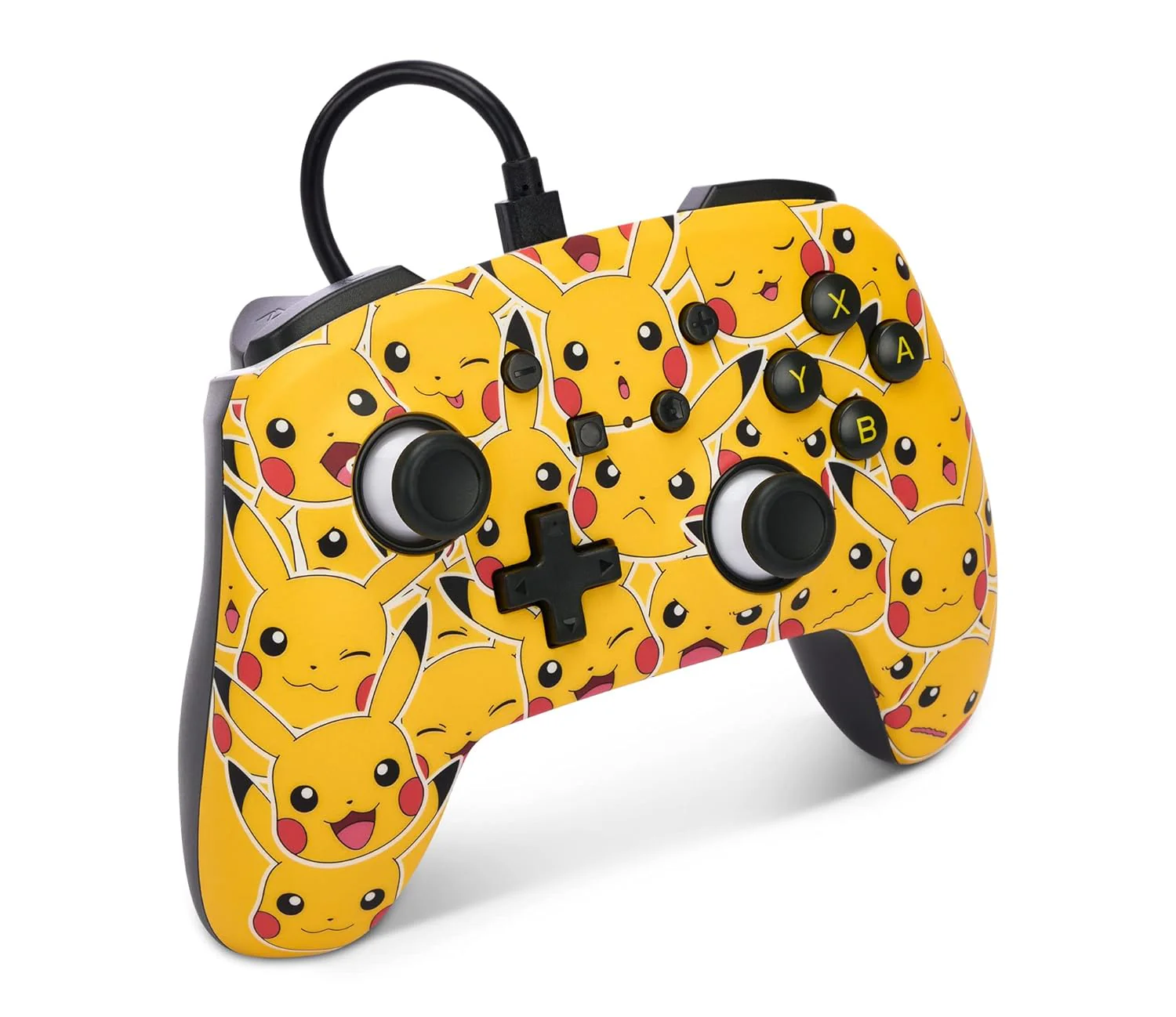 Power A NSW Enhanced Wired Controller Pikachu Moods For Nintendo Switch (NSGP0083-01) - Image 3