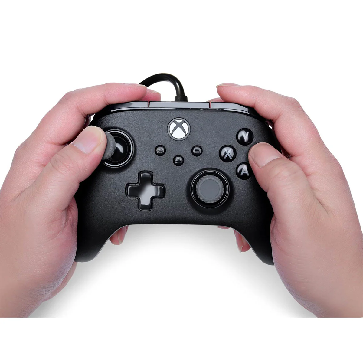 PowerA Advantage Plus Xbox Wired Controller Hall Edition for XBOX (Black Charcoal, Verdant Meadow) (XBGP0439-01, XBGP0470-01) - Image 9