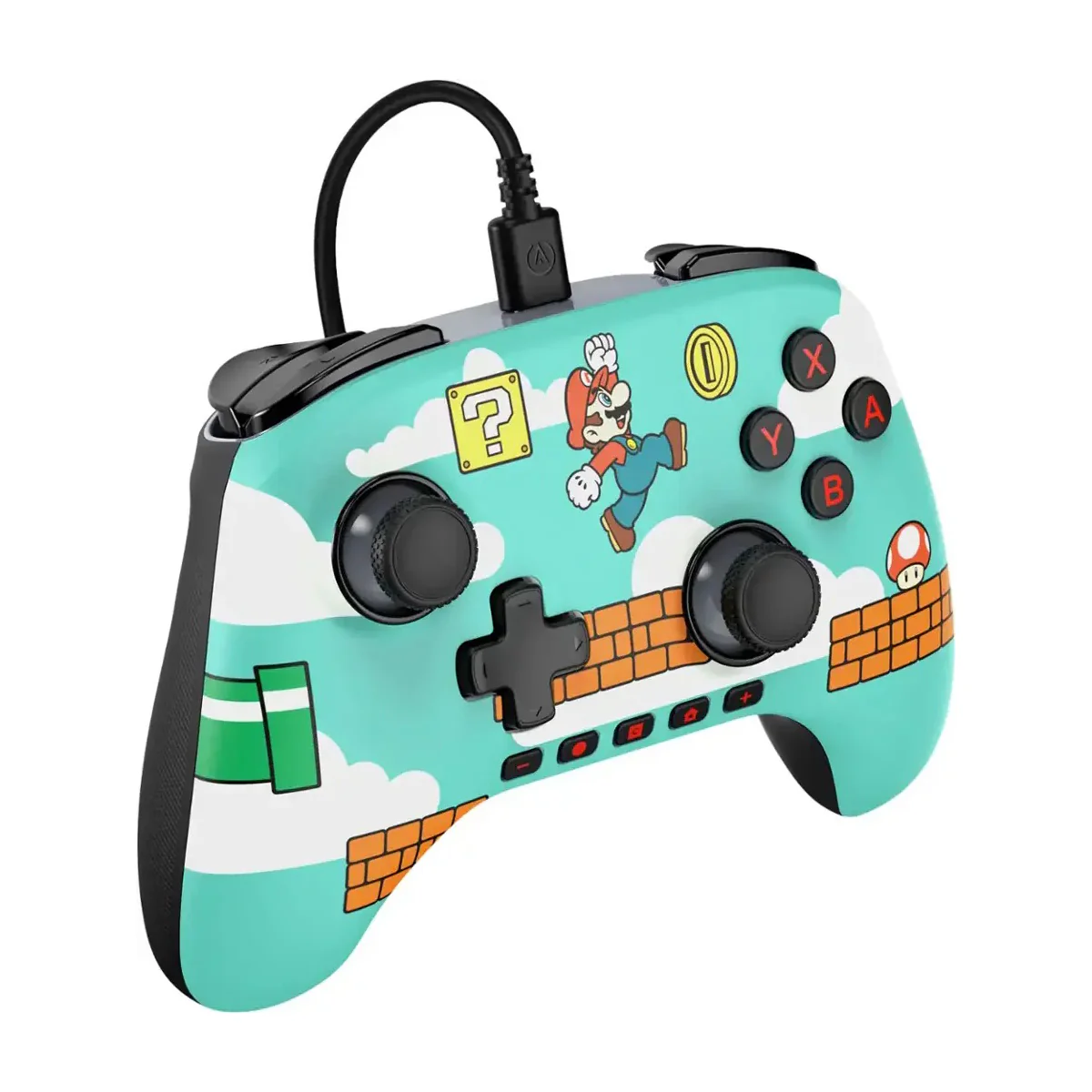 PowerA Advantage Wired Controller for Nintendo Switch 2 (Mario Time) (NSGP0527-01) - Image 8