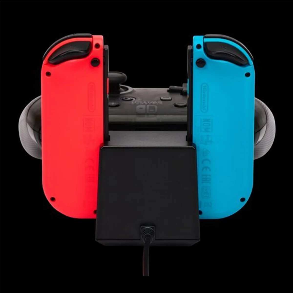 PowerA Controller Charging Base For Nintendo Switch (Black) - Image 9
