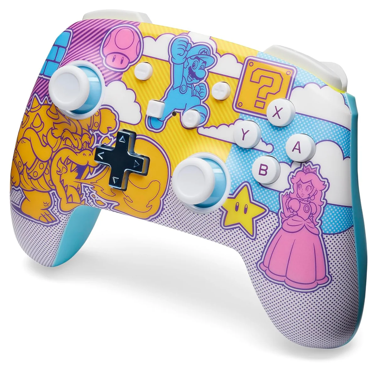 PowerA Enhanced Wireless Controller for Nintendo Switch (Mushroom Kingdom Pop Art) (NSGP0341-01) - Image 7