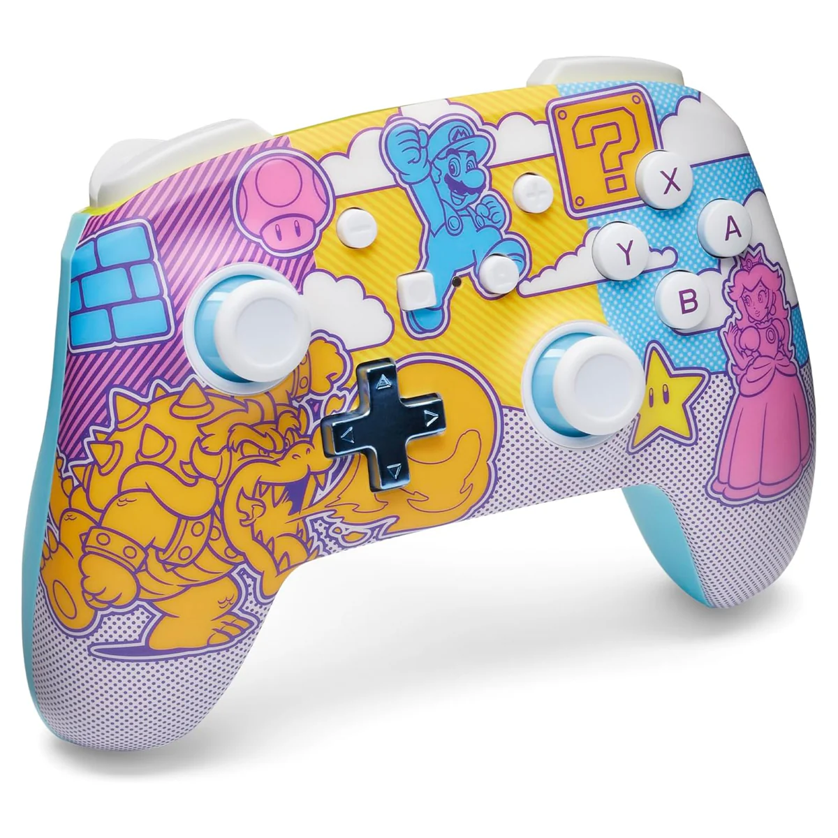 PowerA Enhanced Wireless Controller for Nintendo Switch (Mushroom Kingdom Pop Art) (NSGP0341-01) - Image 9