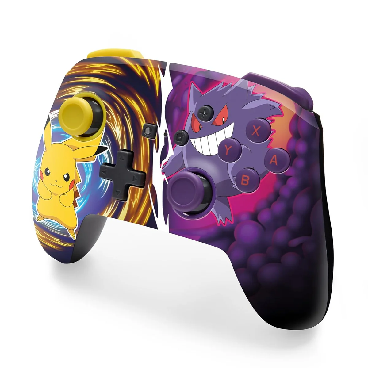 PowerA Pokemon Enhanced Wireless Controller for Nintendo Switch (Pikachu Vs Gengar) (NSGP0420-01) - Image 4