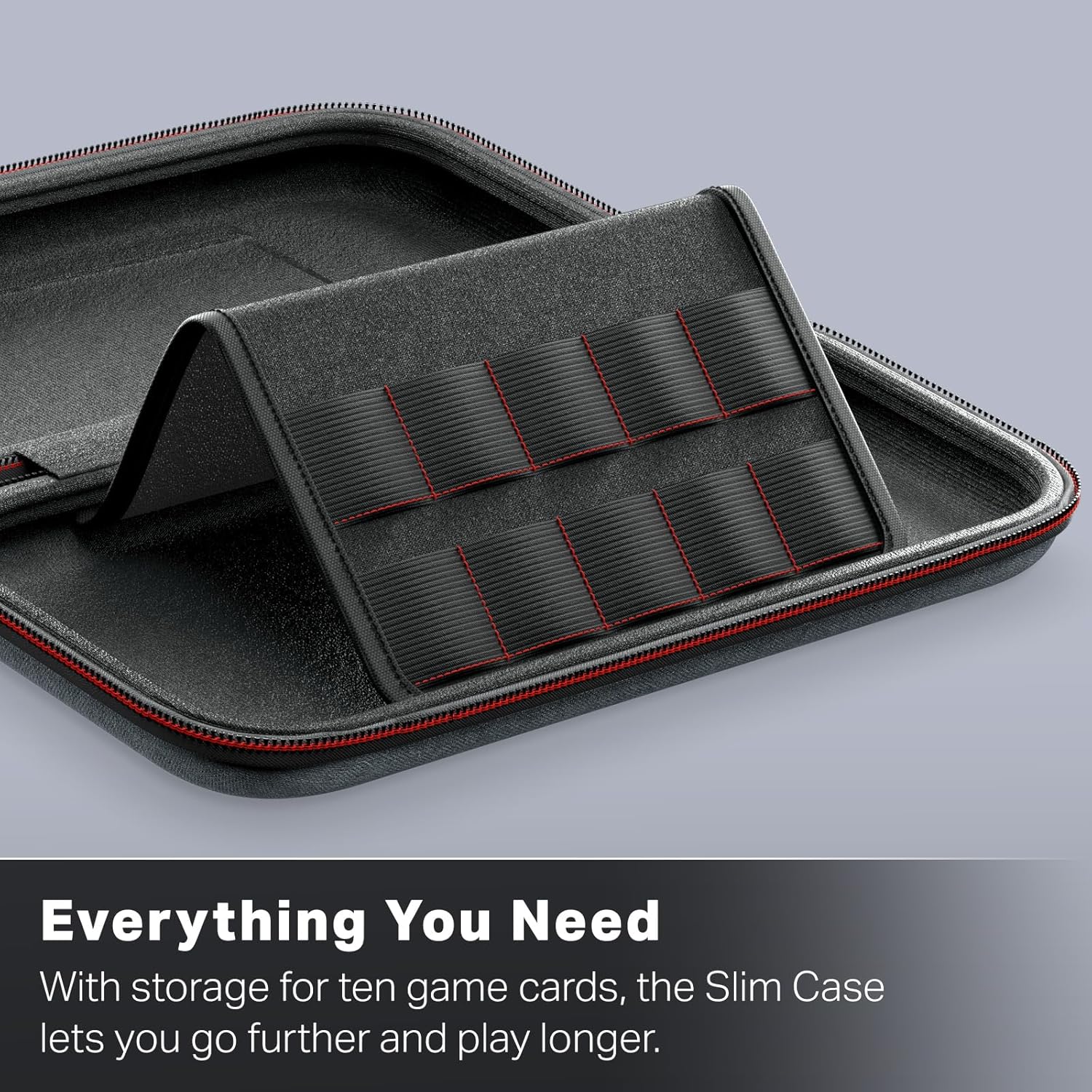 PowerA Slim Case for Nintendo Switch 2 (Dark Heather Grey) - Image 5