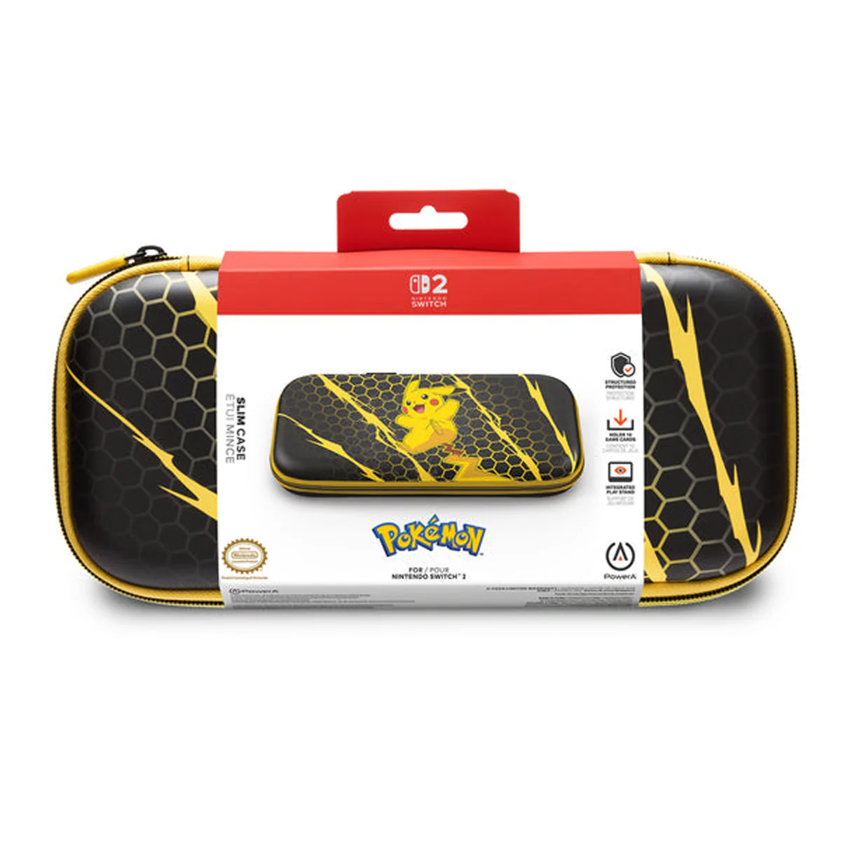 PowerA Slim Case for Nintendo Switch 2 (Pikachu Storm) - Image 12