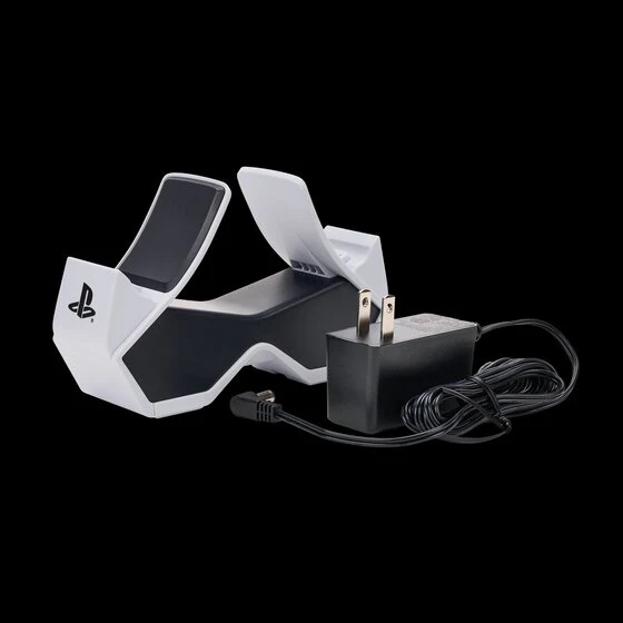 PowerA Twin Charging Station For PS5 DualSense Controller (White) - Image 6
