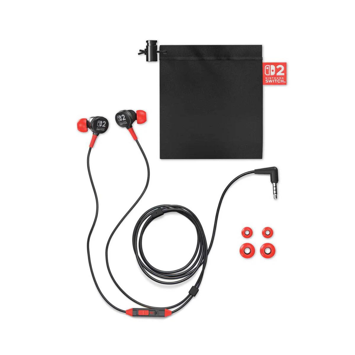 PowerA Wired Earbuds for Nintendo Switch 2 (Black) - Image 11