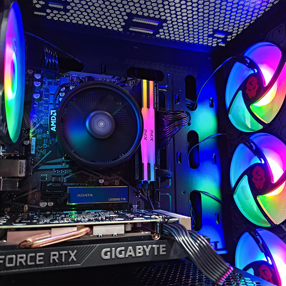 Powered by Gigabyte Campus Core Desktop Gaming PC | AMD Ryzen 5 5500 | 16GB RAM | 512GB SSD | RTX 3050 | Windows 11 Pro - Image 3