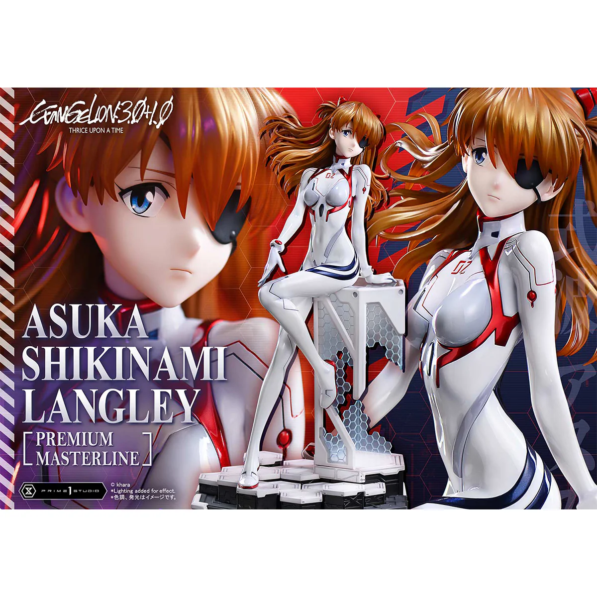Premium Masterline Evangelion: 3.0+1.0 Thrice Upon a Time Asuka Shikigami Langley (Regular Version) (PMEVA-01) Pre-Order Downpayment - Image 2