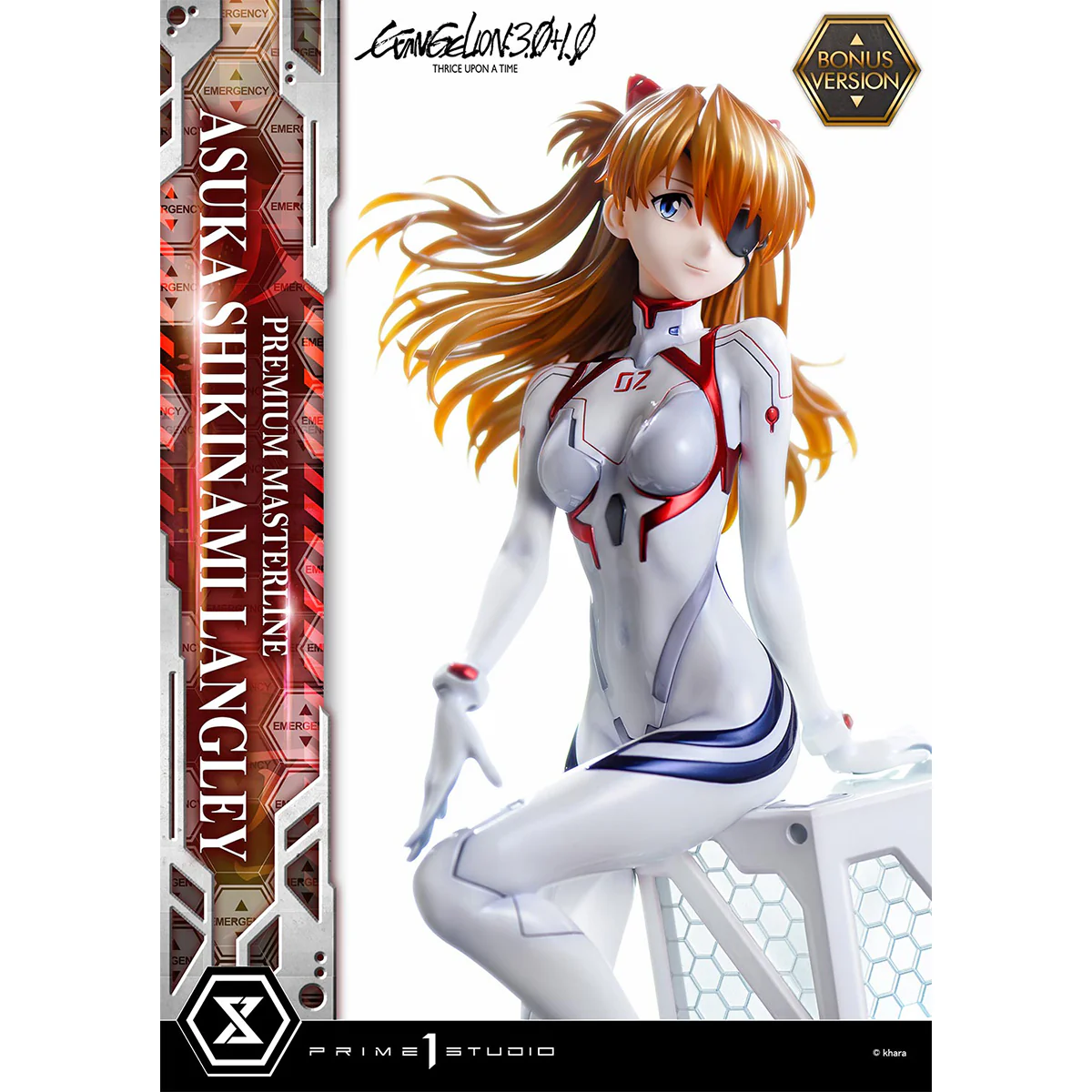 Premium Masterline Evangelion: 3.0+1.0 Thrice Upon a Time Asuka Shikigami Langley (Bonus Version) (PMEVA-01S) Pre-Order Downpayment - Image 9