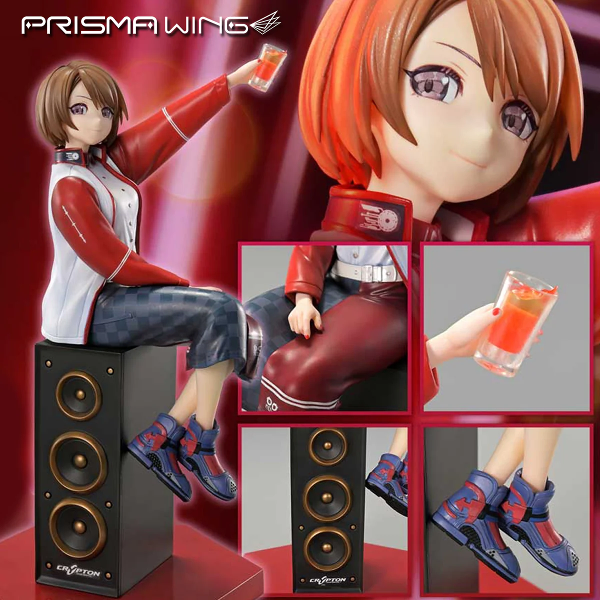 Prisma Wing Piapro Characters MEIKO "Art by lack" 1/7 Scale Pre-Painted Figure (PWPCL-05) Pre-Order Downpayment - Image 23