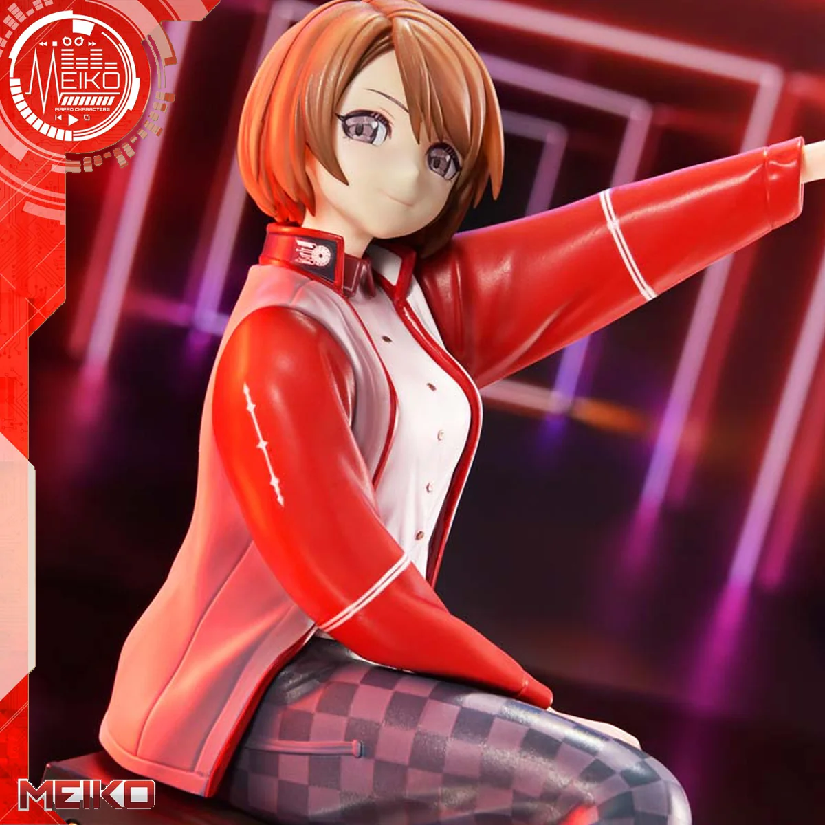 Prisma Wing Piapro Characters MEIKO "Art by lack" 1/7 Scale Pre-Painted Figure (PWPCL-05) Pre-Order Downpayment - Image 4