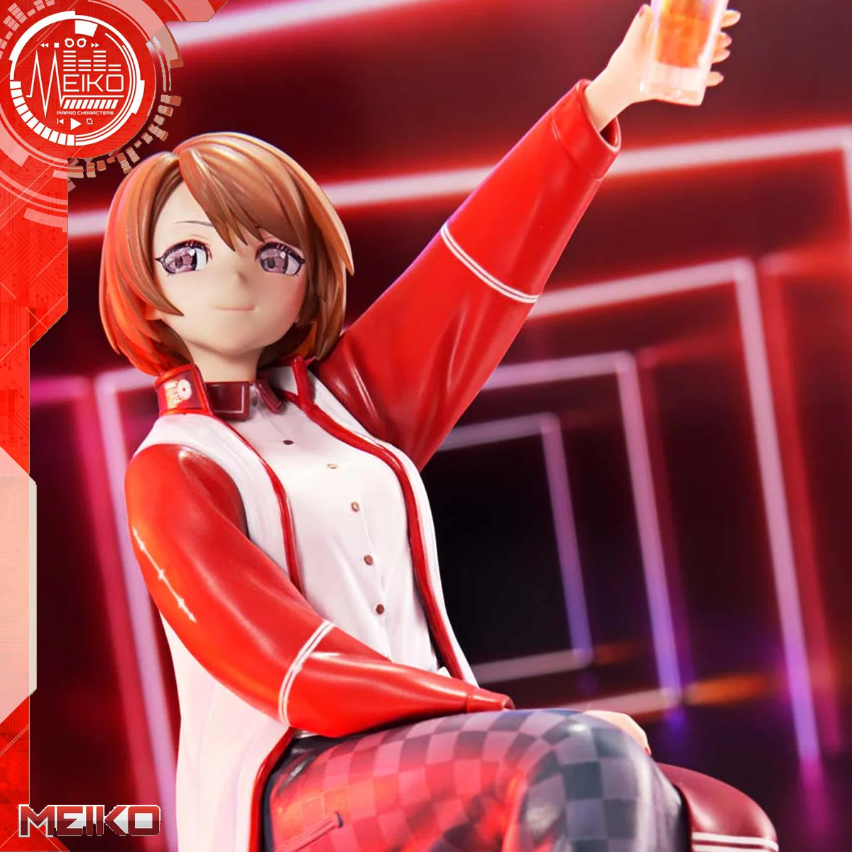Prisma Wing Piapro Characters MEIKO "Art by lack" 1/7 Scale Pre-Painted Figure (PWPCL-05) Pre-Order Downpayment - Image 8