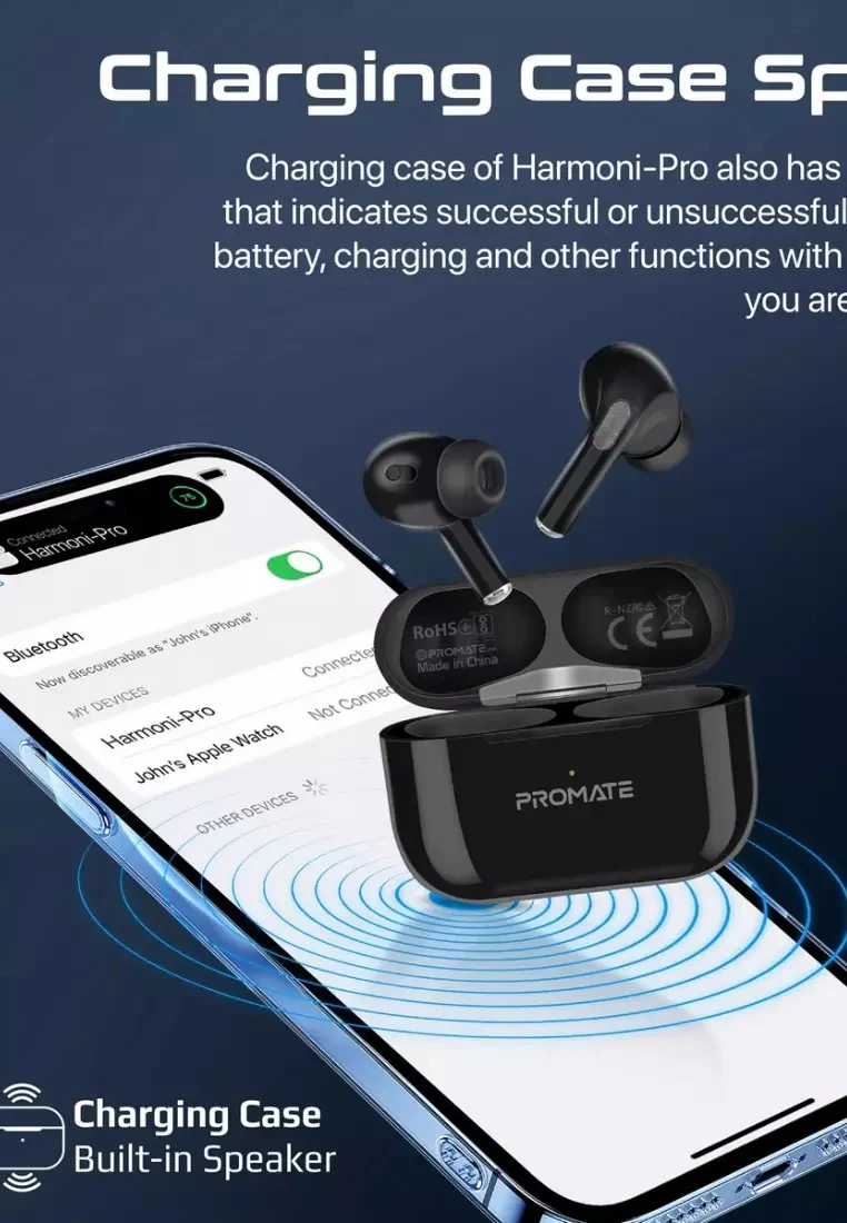Promate Harmoni Pro True Wireless High-Definition Earphone - Image 11