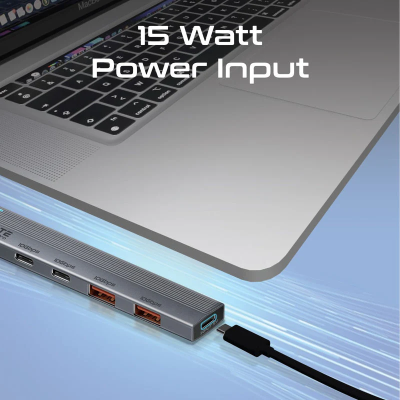 Promate LiteHub-Pro Multi-Port 10Gbps USB-C Data Hub - Image 7