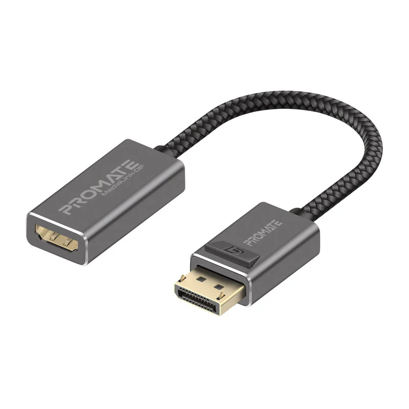 Promate MediaLink-DP 4K@60Hz High Definition DisplayPort to HDMI Adapter - Image 2
