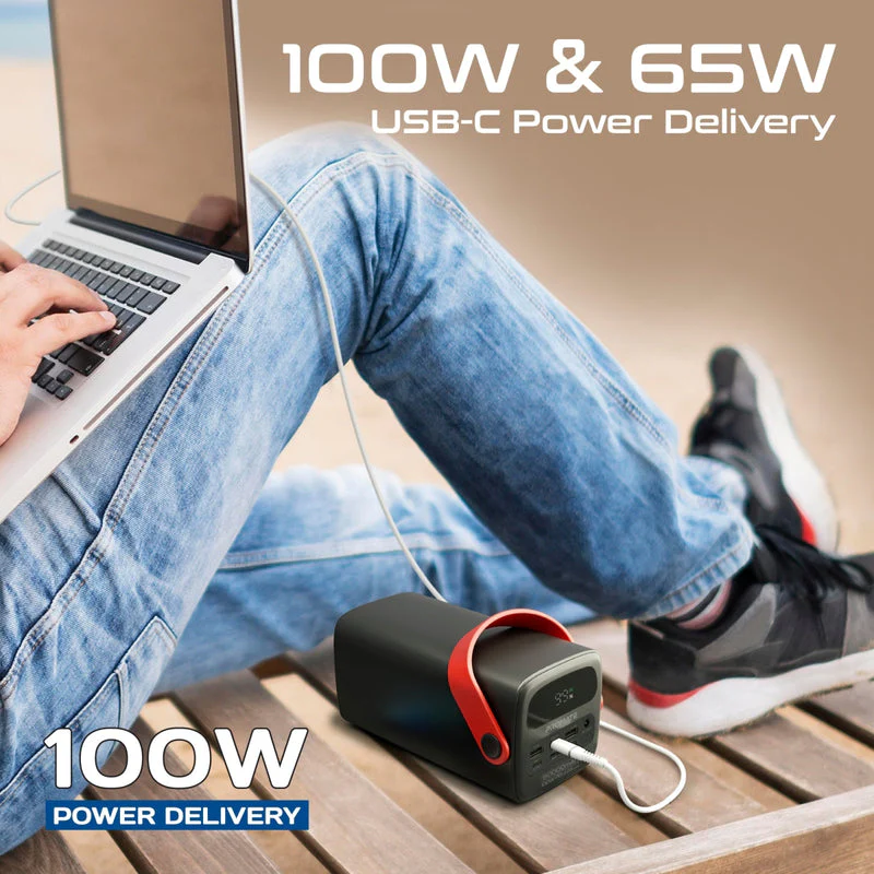Promate PowerMine-80Pro 80000mAh High-Capacity 100W Ultra-Fast-Charging Power Pack - Image 10