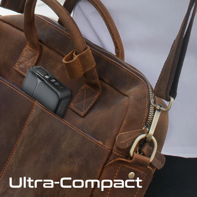 Promate Powerpack-20PRO Ultra-Compact 20000MAH Power Bank W/ AC Charger - Image 3