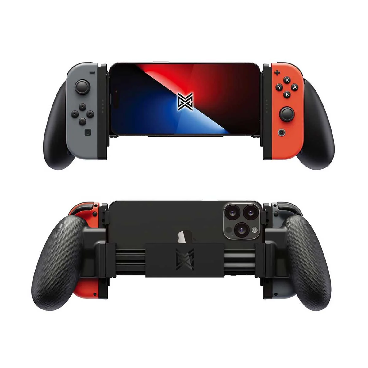 Proteus 3-in-1 JoyCon Grip for Nintendo Switch/ iPhone/ Android (Black) - Image 2