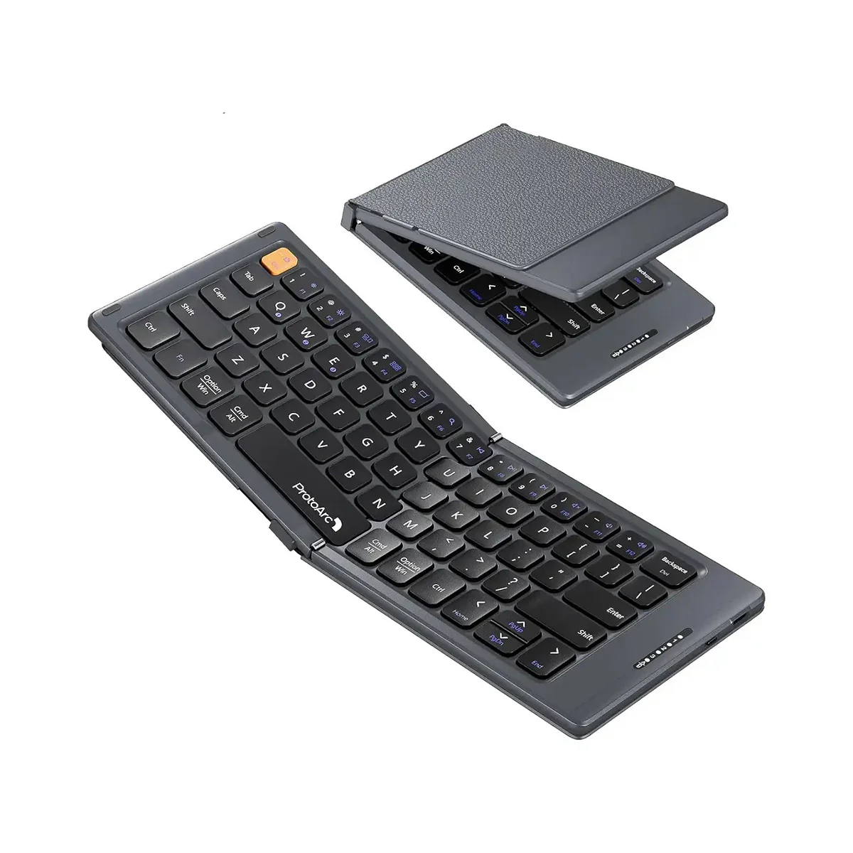 ProtoArc XK04 Foldable Compact Bluetooth Keyboard (Space Grey) (CP015548) - Image 2