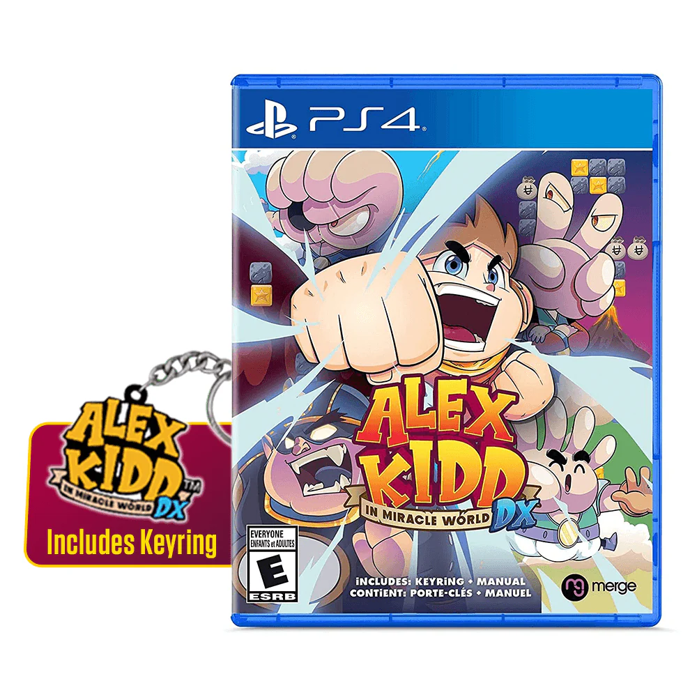 PS4 ALEX KIDD IN MIRACLE WORLD DX (INCLUDE KEYRING) ALL (US) (ENG/FR)