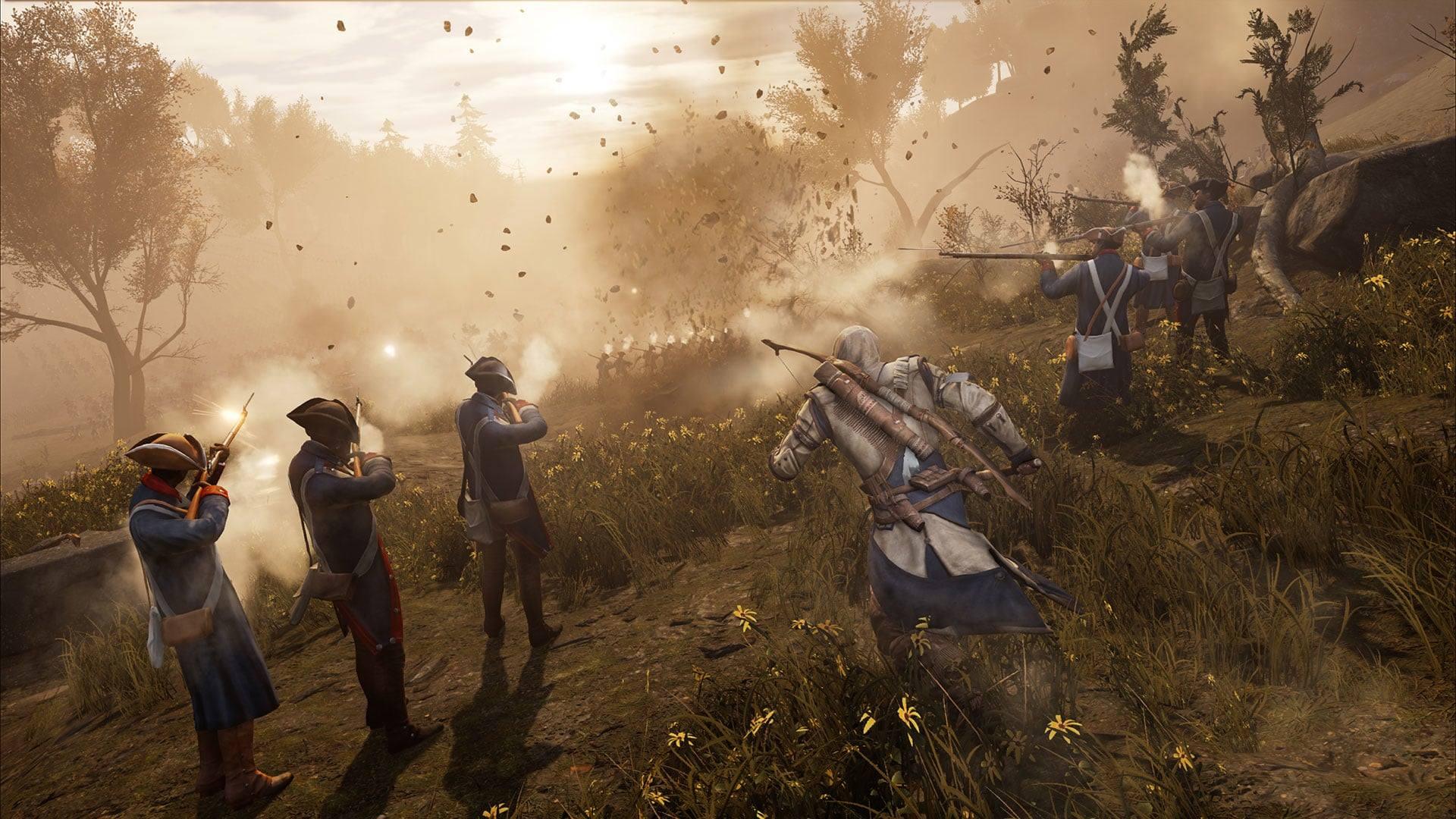 PS4 Assassins Creed III Remastered (Includes All The Solo DLC & Assassins Creed Liberation Remastered) Reg.2 (Eng/EU) - Image 4